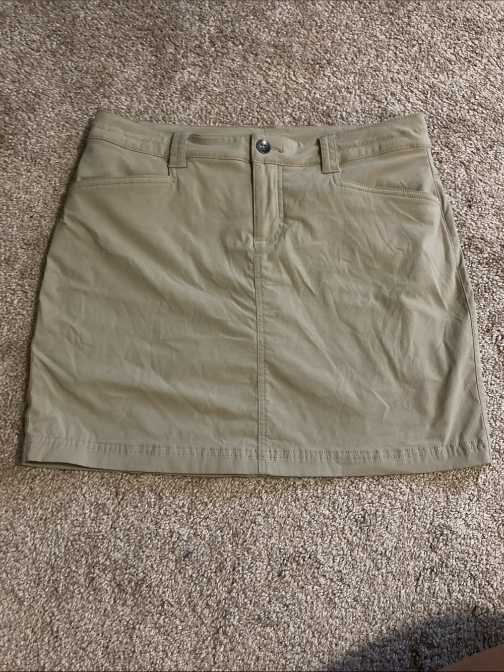 Eddie Bauer Tan Khaki Skort